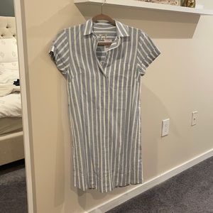 J. Crew Linen Shirt Dress